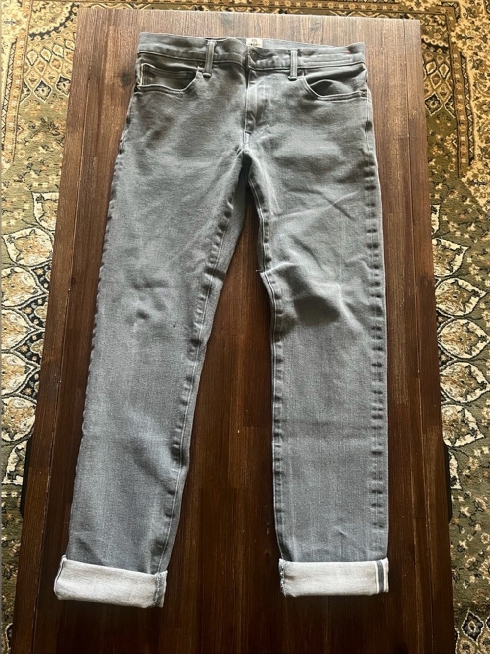 Hiroshi Kato Pen Slim Jeans 31 skinny grey